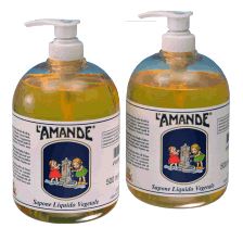 L'AMANDE MARSEILLE SAPONE LIQUIDO VEGETALE NON PROFUMATO 500 ML