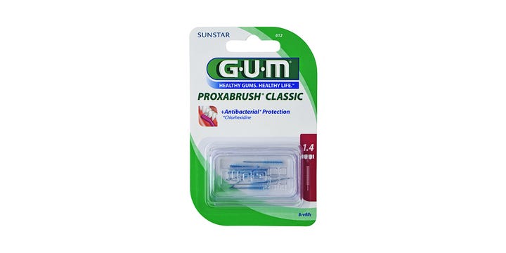 GUM PROXABRUSH CLASSIC 612 SCOVOLINO INTERDENTALE 8 PEZZI