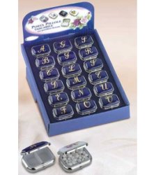 PORTAPILLOLE ASSORT LETT ALFAB