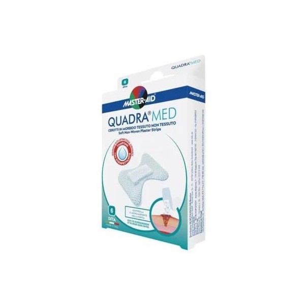 CEROTTO MASTER-AID QUADRA DERMOATTIVO DITA 6 PEZZI