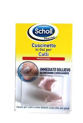 CUSCINETTI PROTETTIVI PER PIEDI CALLI SCHOLL GELACTIV 2 PEZZI