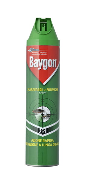 INSETTICIDA BAYGON SCARAFAGGI E FORMICHE PLUS SPRAY 400 ML