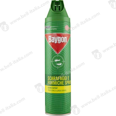 INSETTICIDA BAYGON SCARAFAGGI E FORMICHE PLUS SPRAY 400 ML