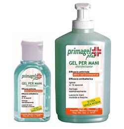 PRIMAGEL PLUS GEL DISINFETTANTE PER MANI E CUTE FLACONE LIBERTY 50 ML