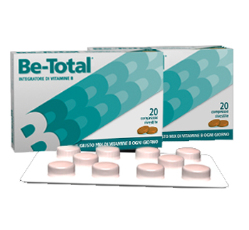 BE-TOTAL 40 COMPRESSE RIVESTITE