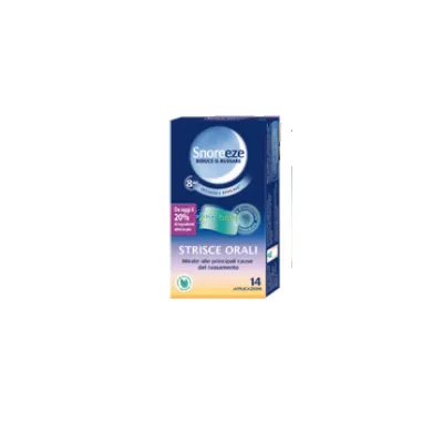 SNOREEZE ORAL STRIPS 14 PEZZI