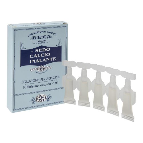 SEDO CALCIO INALANTE SOLUZIONE AEROSOL 10 FIALE 2 ML