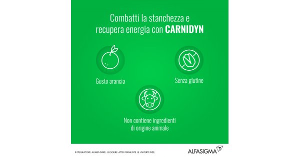 CARNIDYN 20 BUSTINE DA 5 G GUSTO ARANCIA