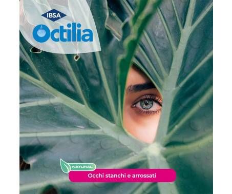 OCTILIA NATURAL GOCCE OCCHI IRRITATI E ARROSSATI 10 FLACONCINI MONODOSE 0,5 ML