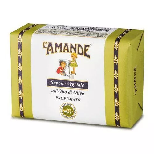 L'AMANDE MARSEILLE SAPONE VEGETALE OLIO OLIVA 200 G