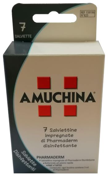 AMUCHINA SALVIETTE DISINFETTANTI 7 PEZZI