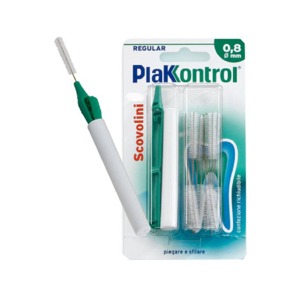 PLAKKONTROL MINIGRIP SCOVOLINO 0,8 MM 10 PEZZI