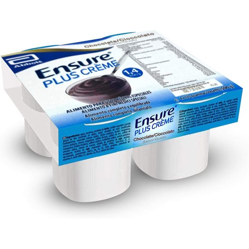 ENSURE PLUS CREME CIOCCOLATO 4 COPPETTE DA 125 G