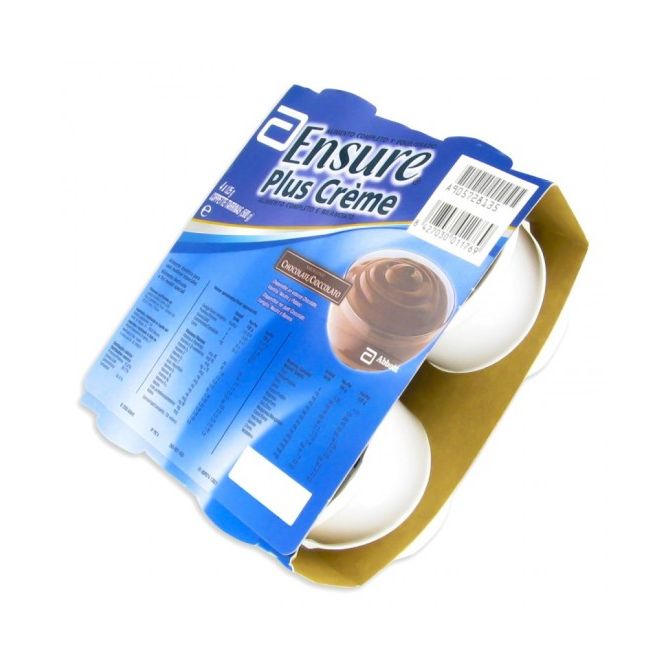 ENSURE PLUS CREME CIOCCOLATO 4 COPPETTE DA 125 G