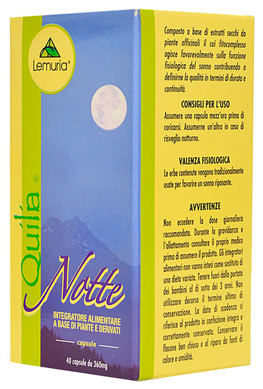 QUILIA NOTTE 40 CAPSULE