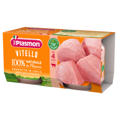 PLASMON OMOGENEIZZATO VITELLO 4 X 80 G