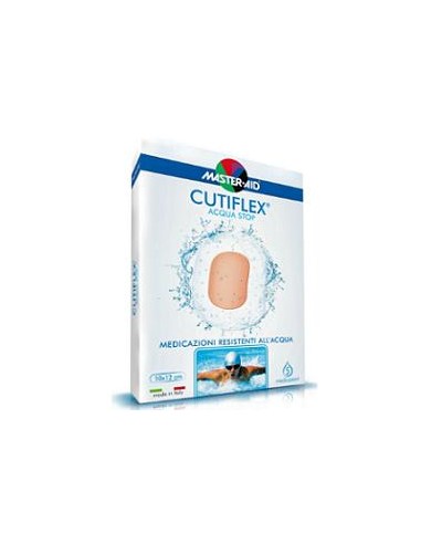 MEDICAZIONE AUTOADESIVA TRASPARENTE IMPERMEABILE MASTER-AID CUTIFLEXMED 10,5X15 CM 5 PEZZI