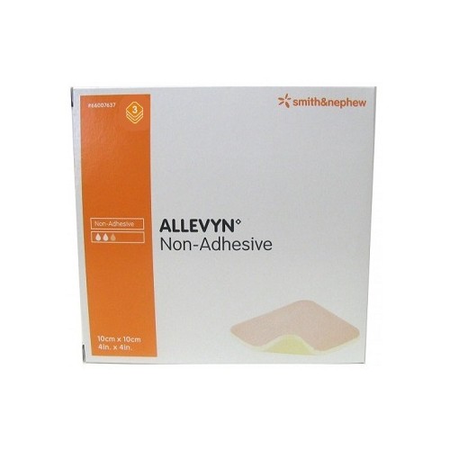 MEDICAZIONE IDROCELLULARE STERILE ALTAMENTE ASSORBENTE NON ADESIVA IN SCHIUMA DI POLIURETANO 10X10CM 3 PEZZI
