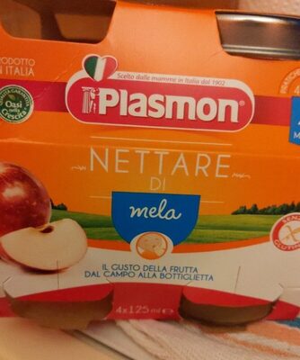 PLASMON NETTARE DI MELA 4 X 125 ML