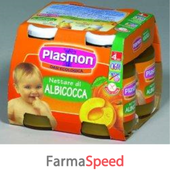 PLASMON NETTARE DI ALBICOCCA 4 X 125 ML