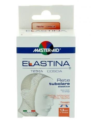 RETE TUBOLARE ELASTICA IPOALLERGENICA MASTER-AID ELASTINA TESTA/COSCIA 1,5 MT IN TENSIONE CALIBRO 6 CM