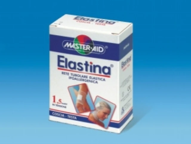 RETE TUBOLARE ELASTICA IPOALLERGENICA PER CINTURA OMBELICALE MASTER-AID 4,5 CM IN TENSIONE CALIBRO 5,5 CM