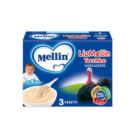 LIOMELLIN TACCHINO LIOFILIZZATO 10 G 3 PEZZI