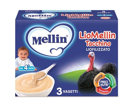 LIOMELLIN TACCHINO LIOFILIZZATO 10 G 3 PEZZI