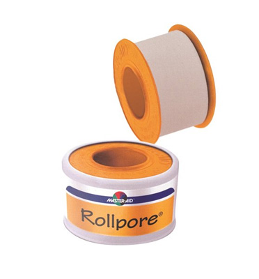 CEROTTO IN ROCCHETTO MASTER-AID ROLLPORE TESSUTO NON TESSUTO 5X2,5