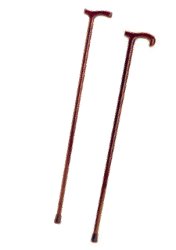 BASTONE IN LEGNO DI OTTIMA QUALITA', RESISTENTE E SICURO, CON LARGA BASE DI APPOGGIO IN CAUCCIU' E IMPUGNATURA DI FORMA ANATOMICA. AMBIDESTRO. ARTICOLO 37250