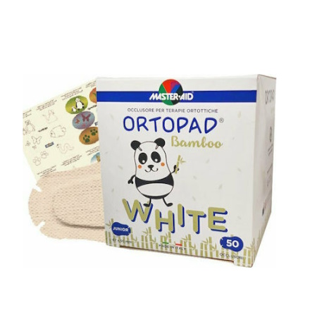 CEROTTO OCULARE PER ORTOTTICA ORTOPAD BIANCO JUNIOR 50 PEZZI
