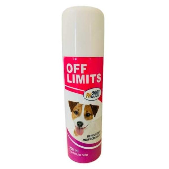 OFF LIMITS REPELLENTE ANAFRODISIACO SPRAY PER FEMMINE DI CANE IN CALORE 200 ML