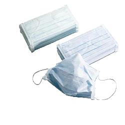 MASCHERINA CHIRURGICA COLORE VERDE CON LACCI