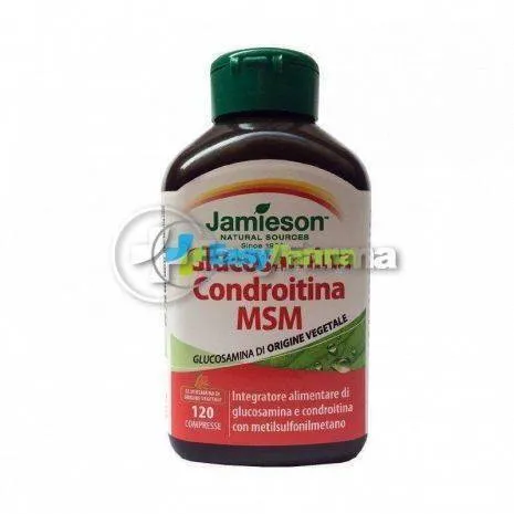 JAMIESON GLUCOSAMINA CONDROITINA MSM 120 COMPRESSE