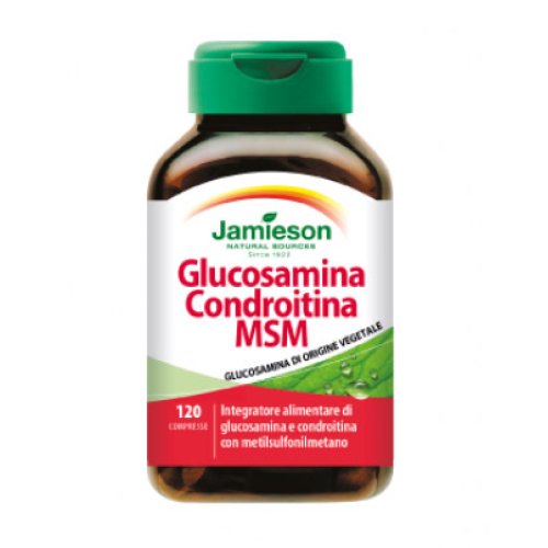 JAMIESON GLUCOSAMINA CONDROITINA MSM 120 COMPRESSE