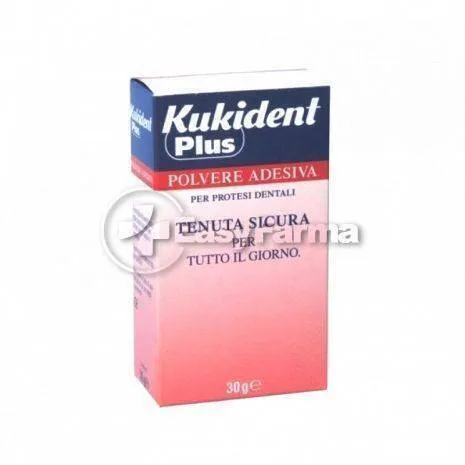 KUKIDENT PLUS POLVERE ADESIVA PER PROTESI DENTARIE 30 G