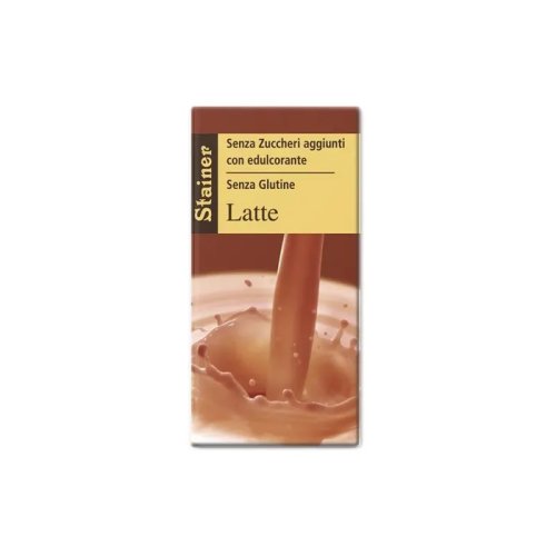 STAINER TAVOLETTA DI CIOCCOLATO AL LATTE SENZA ZUCCHERO E SENZA GLUTINE 50 G