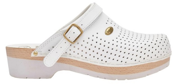 CLOG S/COMF.B/S CE BYCAST UNISEX WHITE WOODS BIANCO 38