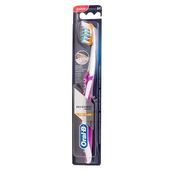 ORALB PRO-EXPERT PREMIUM PRO-FLEX DIMENSIONE TESTINA 38 MEDIA