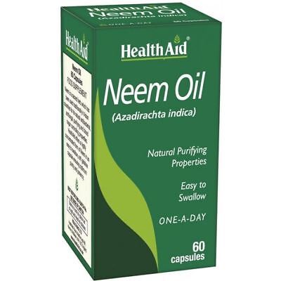 NEEM OIL AZADIRACHTA IND 60 CAPSULE