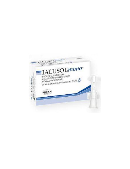 IALUSOL MONO GOCCE OCULARI 20 FLACONCINI 0,5 ML