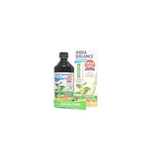 AQUA BALANCE RASSODAN DREN FORTE GUSTO T VERDE 500 ML DIETALINEA + AQUALOSS 2,8 G