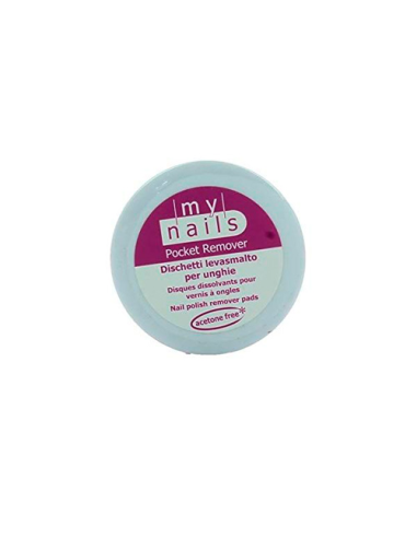 MY NAILS POCKET REMOVER LEVASMALTO 15 DISCHETTI