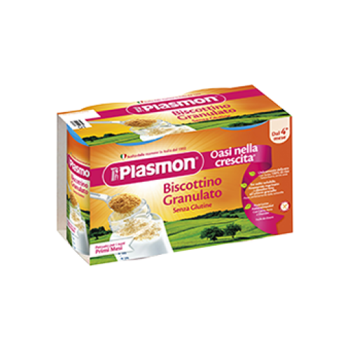 PLASMON BISCOTTINO GRANULATO 2 PEZZI DA 374 G