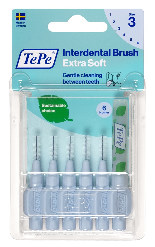 TEPE SCOVOLINO XSOFT BLU 0,6 MM 6 PEZZI
