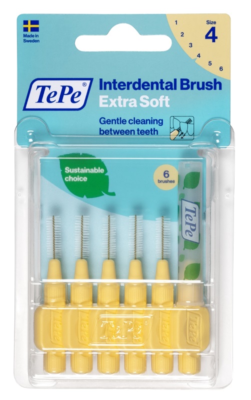 TEPE SCOVOLINO XSOFT GIALLO 0,7MM 6 PEZZI