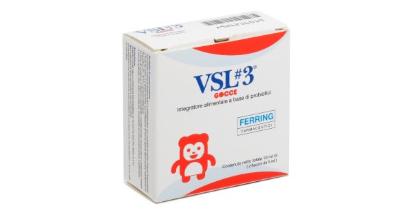 VSL3 GOCCE 2 FLACONI X 5 ML