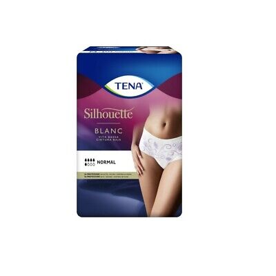 PANNOLONE A MUTANDINA ASSORBENTE TENA SILHOUETTE BLANC LARGE 10 PEZZI