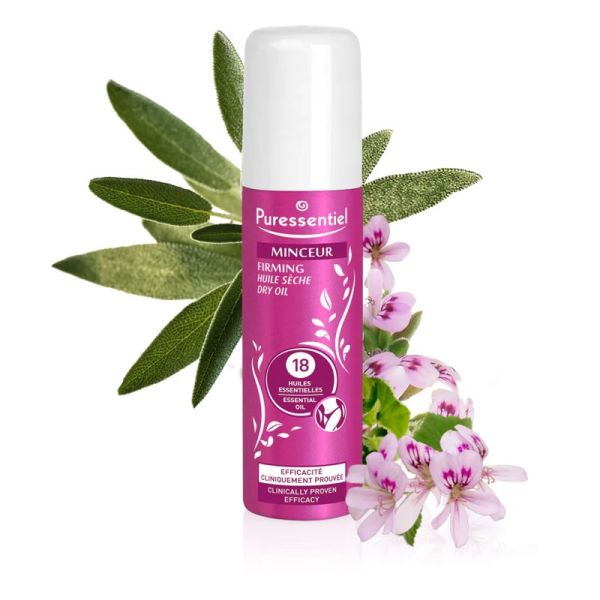 PURESSENTIEL SNELLENTE OLIO SECCO ANTICELLULITE AI 18 OLI ESSENZIALI 100 ML