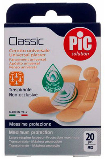 CEROTTO PIC CLASSIC MIX ANTIBATTERICO 20 PEZZI